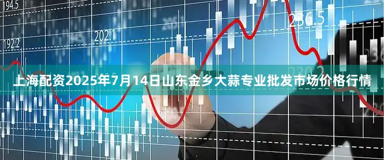 上海配资2025年7月14日山东金乡大蒜专业批发市场价格行情